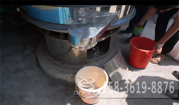 藜麦除杂绿巨人成人网站筛分效果藜麦液体出料情况