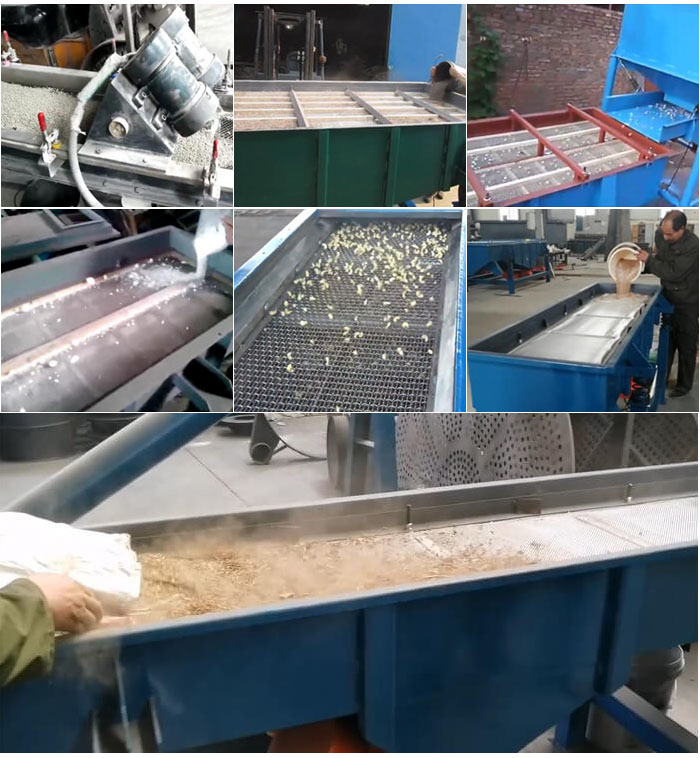 直线绿巨人成人网站，石子，沙子，砂石等物料使用现场图